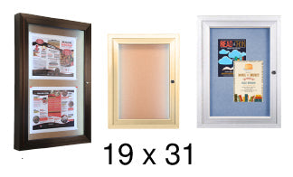 19x31 Bulletin Board Displays