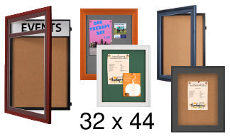 32x44 Outdoor Display Cases