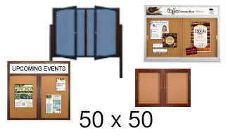 50x50 Cork Boards - All Styles