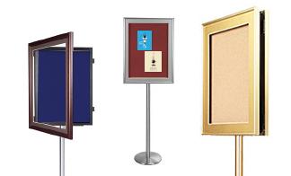 Cork Bulletin Board Display Stands