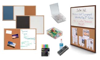 Open Face Combo Boards | Cork Boards & Dry Erase Boards (WOOD FRAMED) | 30+ Sizes