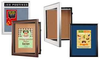 SwingFrame Designer Bulletin Boards - Metal