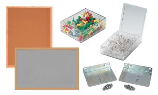 Wood Framed Cork Boards (40+ VALUE LINE Bulletin Board Sizes)