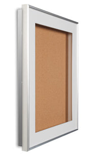 30 x 36 Designer Metal Bulletin Board SwingFrames with Lights