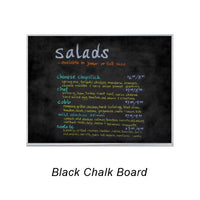 VALUE LINE 16x16 BLACK CHALK BOARD