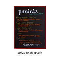 VALUE LINE 30x30 BLACK CHALK BOARD with WOOD FRAME BORDER
