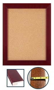 Designer Wide-Wood Bulletin Board SwingFrames