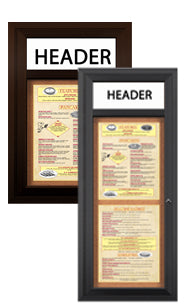 Weather Proof Menu Displays | Weather Resistant MenuCases