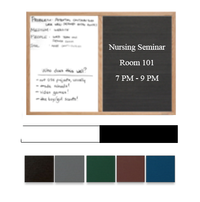 Combo Board 18x12 (Wooden Framed) Marker Board & Letter Board