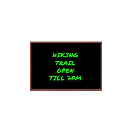 11x17 Wood Framed Black Dry Erase Marker Boards