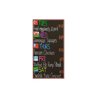 12x24 Wood Framed Black Dry Erase Marker Boards