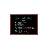 15x20 Wood Framed Black Dry Erase Marker Boards