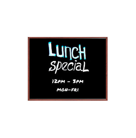 18x24 Wood Framed Black Dry Erase Marker Boards