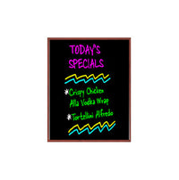 18x24 Wood Framed Black Dry Erase Marker Boards
