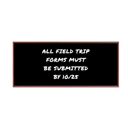 24x60 Wood Framed Black Dry Erase Marker Boards