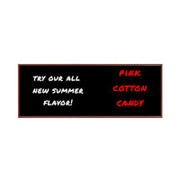 24x72 Wood Framed Black Dry Erase Marker Boards