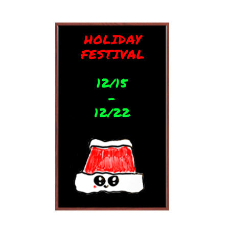 36x60 Wood Framed Black Dry Erase Marker Boards