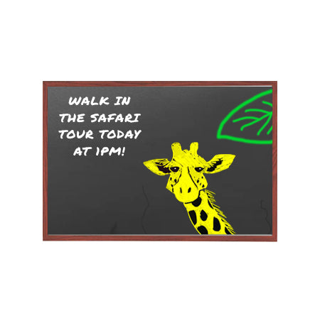 48x72 Wood Framed Black Dry Erase Marker Boards