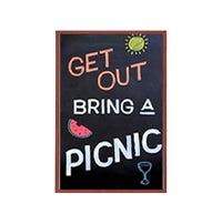 48x72 Wood Framed Black Dry Erase Marker Boards