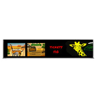 12x96 Magnetic Black Dry Erase Marker Board with Aluminum Frame