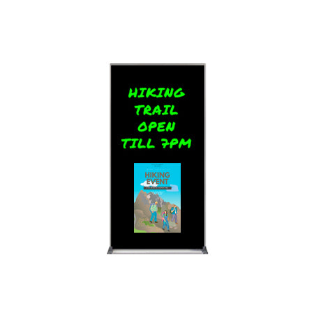 18x36 Magnetic Dry-Erase Marker Board with Aluminum Frame with Porcelain-on-Steel Blackboard Surface - No Ghosting