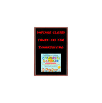 Wood Frame 11x14 Magnetic Black Wet Erase Marker Board | Porcelain on Steel