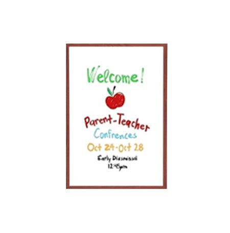 12x18 Wood Framed White Board Dry Erase Marker Boards