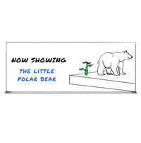 Value Line 12x36 White Dry Erase Marker Board with Aluminum Frame