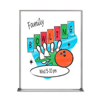 Value Line 24x30 White Dry Erase Marker Board with Aluminum Frame Trim