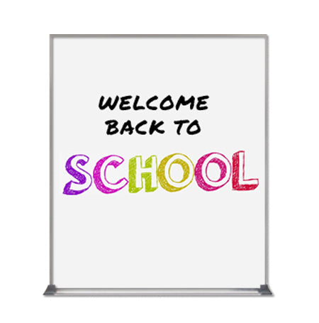 Value Line 30x36 White Dry Erase Marker Board with Aluminum Frame