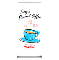 Value Line 36x84 White Dry Erase Marker Board with Aluminum Frame