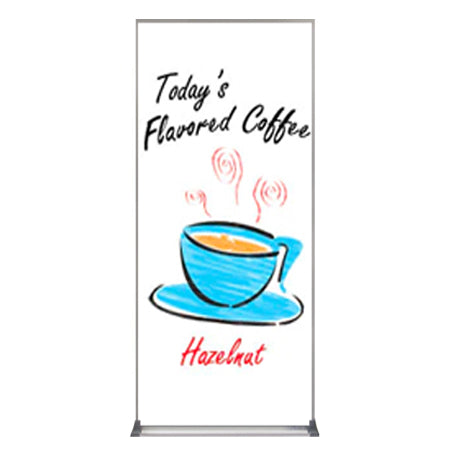 Value Line 36x84 White Dry Erase Marker Board with Aluminum Frame