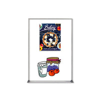 12x18 Magnetic White Dry Erase Marker Board with Aluminum Frame