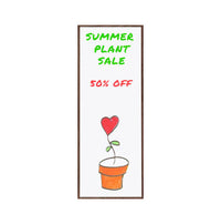 12x36 Magnetic White Dry Erase Marker Board with Wood Frame