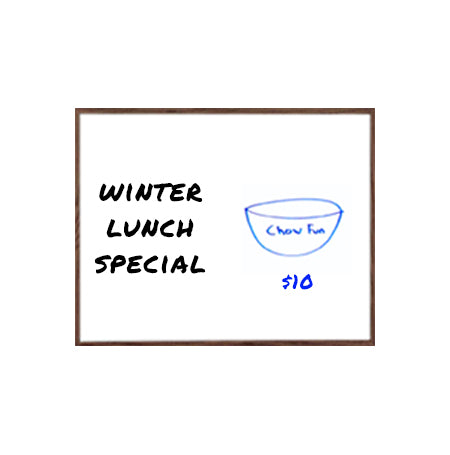 24x30 Magnetic White Dry Erase Marker Board with Wood Frame