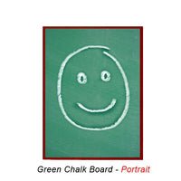 24x24 MAGNETIC GREEN CHALK BOARD with PORCELAIN ON STEEL SURFACE