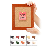 7" x 7" Open Face Wood #361 Framed Bulletin Board