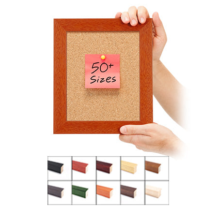 10" x 12" Open Face Wood #361 Framed Bulletin Board