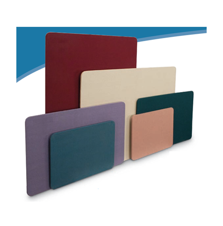 Unframed 12" x 96" Fabric Cork Bulletin Boards (Open Face)