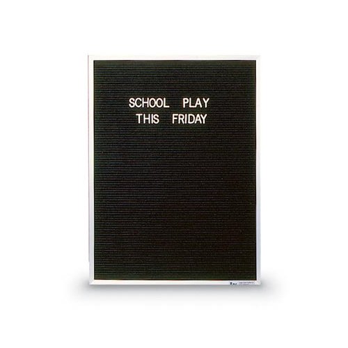 BLACK FELT LETTER BOARD