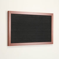 96x12 BLACK VINYL LETTER BOARD (SHOWN in LANDSCAPE)