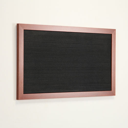 96x24 BLACK VINYL LETTER BOARD (SHOWN in LANDSCAPE)