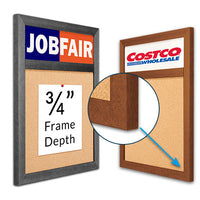 48x96 Wood Frame Profile #362 Has an Overall Frame Depth of 3/4"