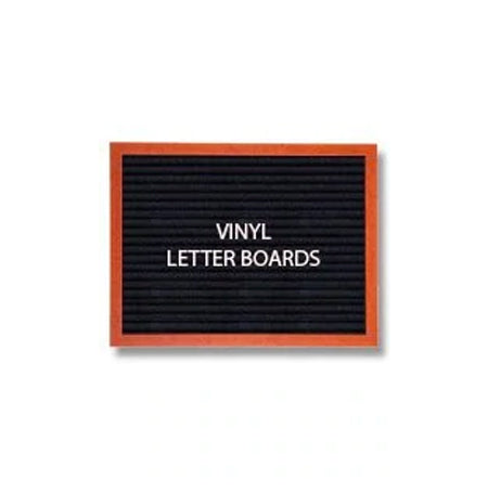 Vinyl Covered Wood Framed Letter Boards with Changeable Letters