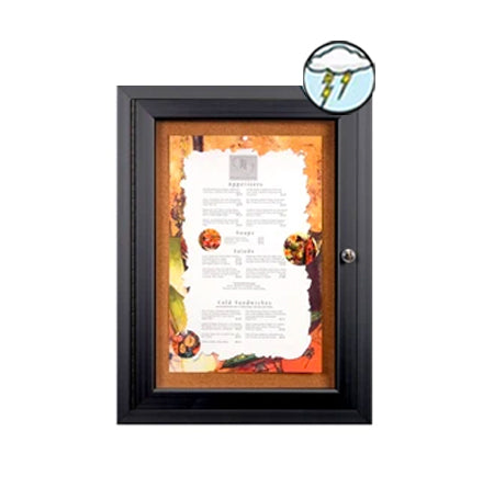 Outdoor Enclosed Menu Cases (Single Door)
