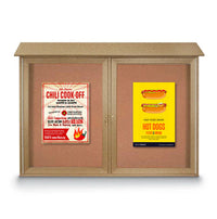 Outdoor Message Center 50" x 40" with 2 Doors