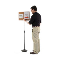 Telescoping Bulletin Board 18 x 14 Sign Stand