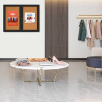 Indoor Enclosed Bulletin Boards 84 x 24 with Rounded Corners (2 DOORS)