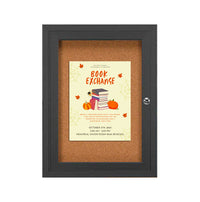 Indoor Enclosed Bulletin Boards 11 x 14 (Single Door)