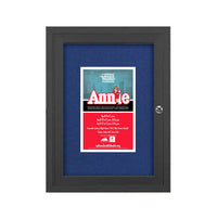 Indoor Enclosed Bulletin Boards 27 x 39 (Single Door)